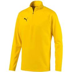 Fitness & Gym - Yellow Jumpers Puma LIGA Training 1/4 Zip Top Sweatshirt Men - Cyber ​​Yellow