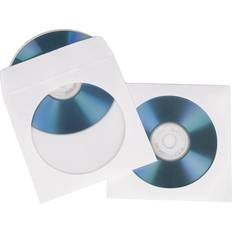 CD- & Vinyl-Aufbewahrung Hama Paper Sleeves (50 Pcs) - White