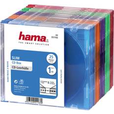 51166 Slim CD Cases for 25-Pack