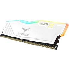 64 GB - DDR4 - Hvid RAM TeamGroup T-Force Delta RGB White DDR4 3200MHz 2x32GB (TF4D464G3200HC16FDC01)