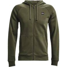 Under Armour Rival Fleece Full Zip Hoodie - Marine OD Green/Onyx White