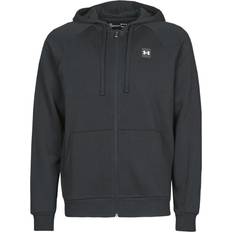 Under Armour Rival Fleece Full Zip Hoodie - Black/Onyx White