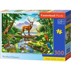 Pussel 300 bitar Castorland Woodland Harmony 300 Bitar