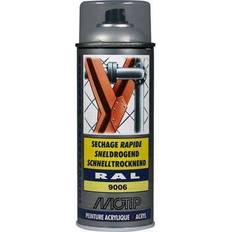 Argent Peintures Motip RAL 9006 Peinture laque Argent 0.4L