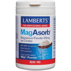 Magnesium 375mg Lamberts MagAsorb Magnesium Powder 375mg 165g