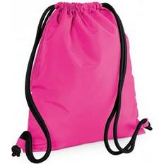 BagBase Icon Gymsac - Fuchsia/Black