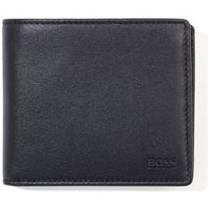 Hugo boss wallet black HUGO BOSS Billfold Wallet in Nappa Leather with Coin Pocket - Black