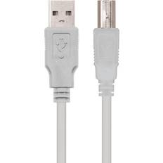 Cable USB - USB A-USB B Cables Nanocable USB A-USB B 2.0 1.8m