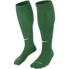 Green - Women Socks Nike Classic II Cushion OTC Football Socks Unisex - Pine Green/White