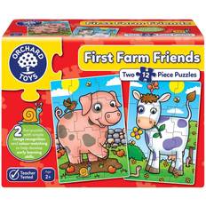 Orchard Toys Pussel Orchard Toys First Farm Friends 24 Bitar