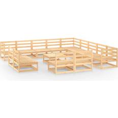 vidaXL 3075909 Loungesæt, 1 borde inkl. 13 sofaer