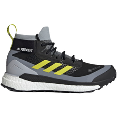 Adidas Multicolored Hiking Shoes adidas Terrex Free Hiker GTX M - Halo Silver/Acid Yellow/Core Black