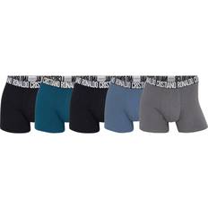 Cr7 basic 5 pack CR7 Basic Trunk Boxer Shorts 5-pack - Black/Blue/Grey