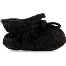 Polyester Tossor Barnskor Melton Glitter Booties - Black