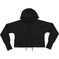 Mantis Cropped Hoodie - Black