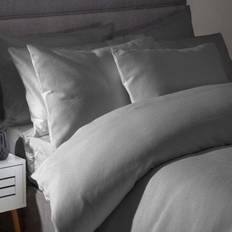 Square Pillow Cases Belledorm Waffle Weave Continental Pillow Case Grey (65x65cm)