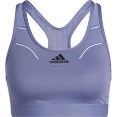 Purple - Yoga Clothing adidas Believe This Heat.RDY Bra - Orbit Violet/White