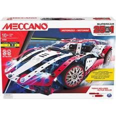 Metallo Giochi di Costruzione Meccano 25 in 1 Motorized Supercar