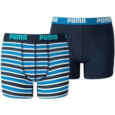 170/176 Ondergoed Puma Basic Boxer Printed Stripes Onderbroeken - Blauw