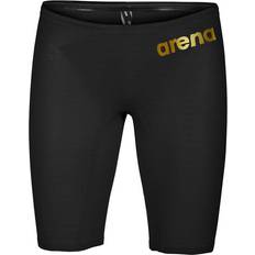 Elastane/Lycra/Spandex Costumi da Bagno Arena Powerskin Carbon Air²Jammer Shorts - Black/Black/Gold