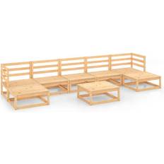 5 Loungeset Utemöbler vidaXL 3076079 Loungeset, 1 Bord inkl. 5 Soffor