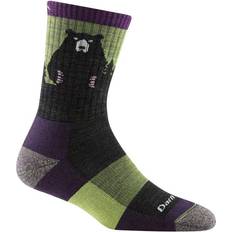 Darn Tough Women's Bear Town Micro Crew Lightweight Hiking Sock - Lime