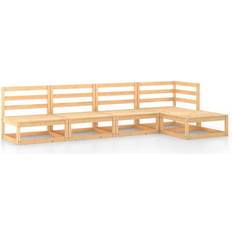 vidaXL 3075514 Loungeset, Bord inkl. 3 Soffor