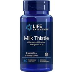 Silymarin Life Extension Milk Thistle Silymarin Silibinins Isosilybin A & B 60 st