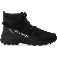 Rubber Hiking Shoes Adidas Y-3 Terrex Swift R3 GTX - Black/Black/Bold Orange