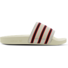 Adidas Laced Slides Adidas Adilette ESPN 1979 - Cream White/Core Black/Vivid Red