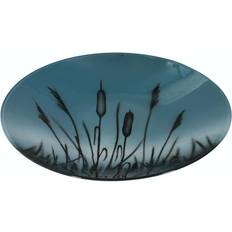 Nybro Crystal Kaveldun Serveringsfad 39cm