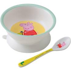 Bowl with Suction Pad & Spoon Peppa Pig