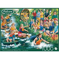 Falcon Puzzle Falcon The Coracle Regatta 1000 Pieces