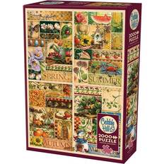 Cobblehill 3D-Jigsaw Puzzles Cobblehill The Four Seasons 2000 Pieces