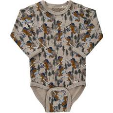Minymo Drenge Bodyer Minymo Body - Beige Melange (111643-2055)
