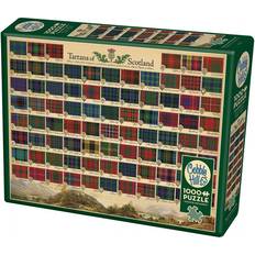 Cobblehill Classic Jigsaw Puzzles Cobblehill Tartans of Scotland 1000 Pieces