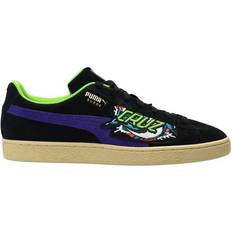 Black suede trainers Puma X Santa Cruz Suede Shark Trainers M - Black/Green Flash/Deep Wisteria