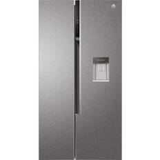 Hoover Freestanding Fridge Freezers Hoover HHSWD918F1XK Silver