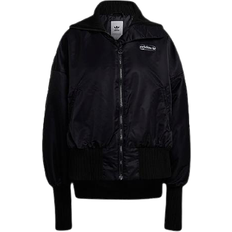 adidas Elongated Rib Bomber Jacket - Black