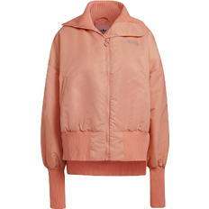 Bomberjakker - Pink adidas Elongated Rib Bomber Jacket - Ambient Blush