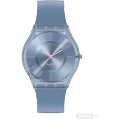 Swatch Men Wrist Watches Swatch Denim Blue Skin Classic (SS08N100)
