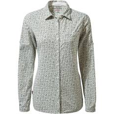 Craghoppers Nosilife Fara Long Sleeved Shirt - Sage Print