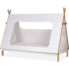 Bettzelte Woood Tipi Bed incl Slats 90x200cm