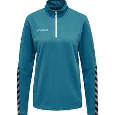 Hummel Sweatshirt Demi-Zip HmlAuthentic - Bleu