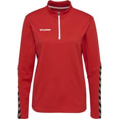 Hummel Authentic Half-Zip Sweatshirt Woman - True Red