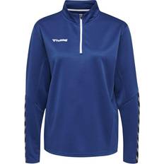 Hummel Authentic Half-Zip Sweatshirt Woman - True Blue