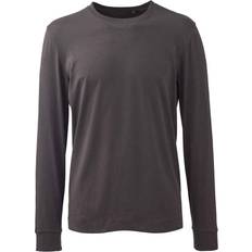 Long Sleeved T-shirt - Charcoal Grey