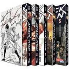 Serien & Graphic Novels Bücher Attack on Titan, Bände 1-5 im Sammelschuber mit Extra