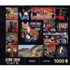 Chronicle Books Star Trek Cats 1000-Piece Puzzle