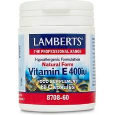 Vitaminen en Supplementen Lamberts Natural Vitamin E 400iu